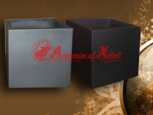 CUBO CHOCOLATE Y GRIS